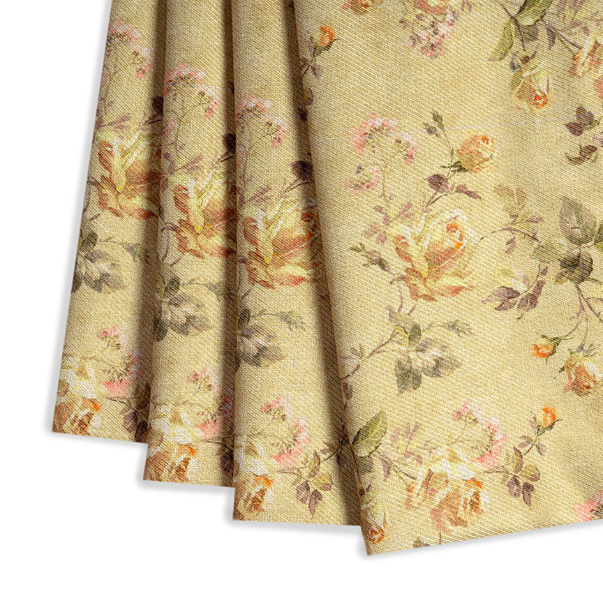 Whirlwind of Colors Kashmiri Silk Harmony in Digital Symphony