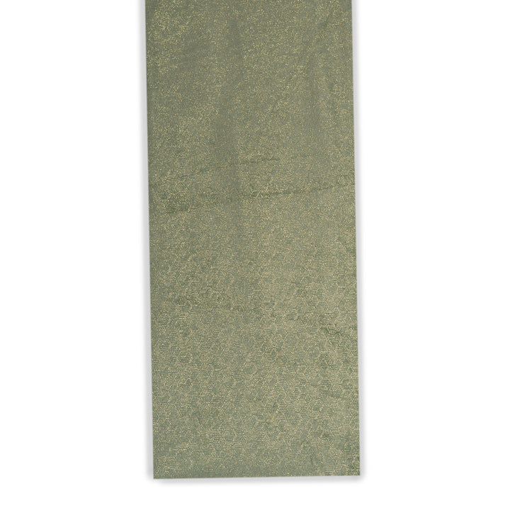 Emerald Elegance Modern Green Velvet with Foil Print