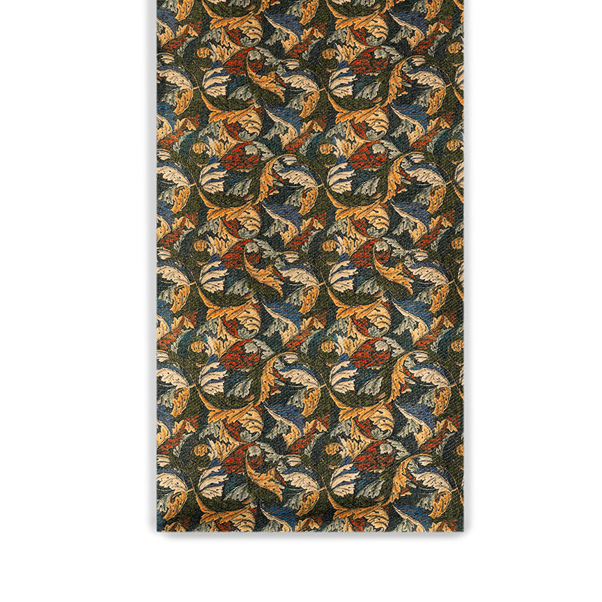 Opulent Vistas Digital Magic on Kashmiri Silk Canvas