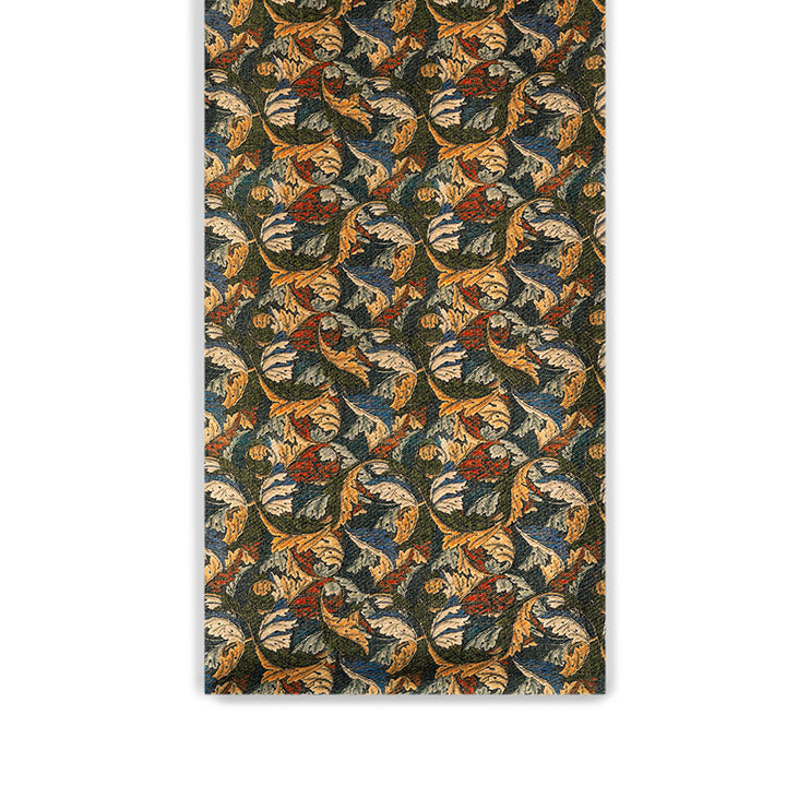 Opulent Vistas Digital Magic on Kashmiri Silk Canvas