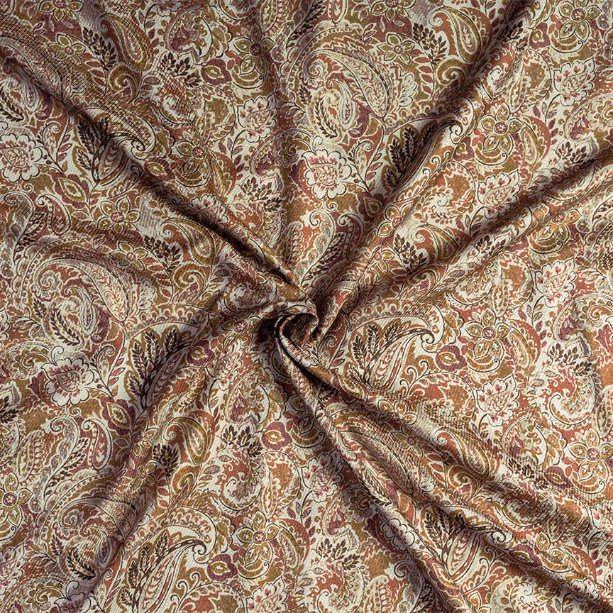 Silk Mirage Kashmiri Opulence Unveiled in Digital Splendor