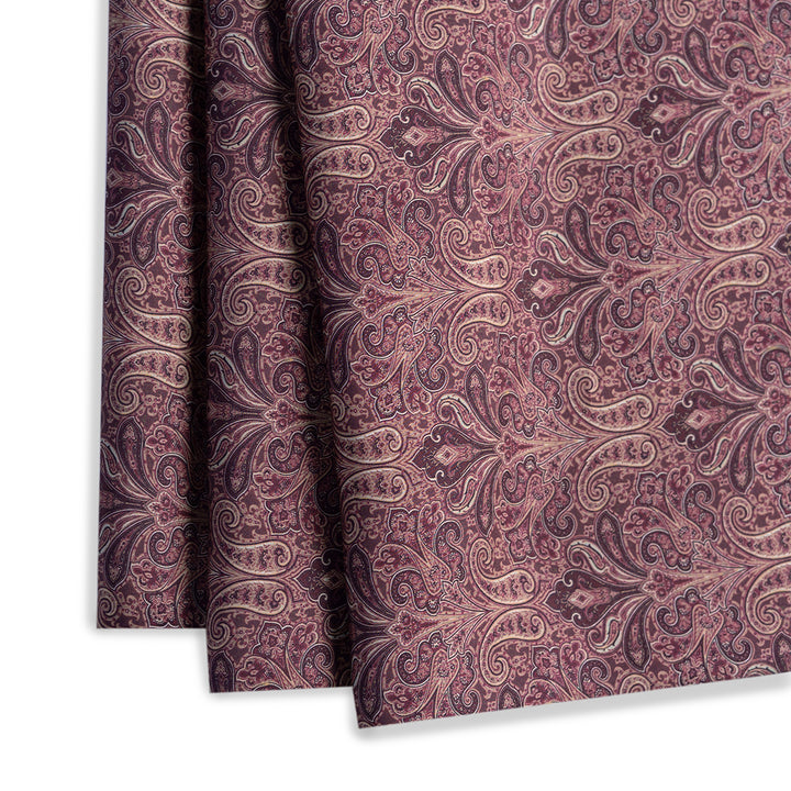 Modern Tapestry Digital Printed Cupro Silk