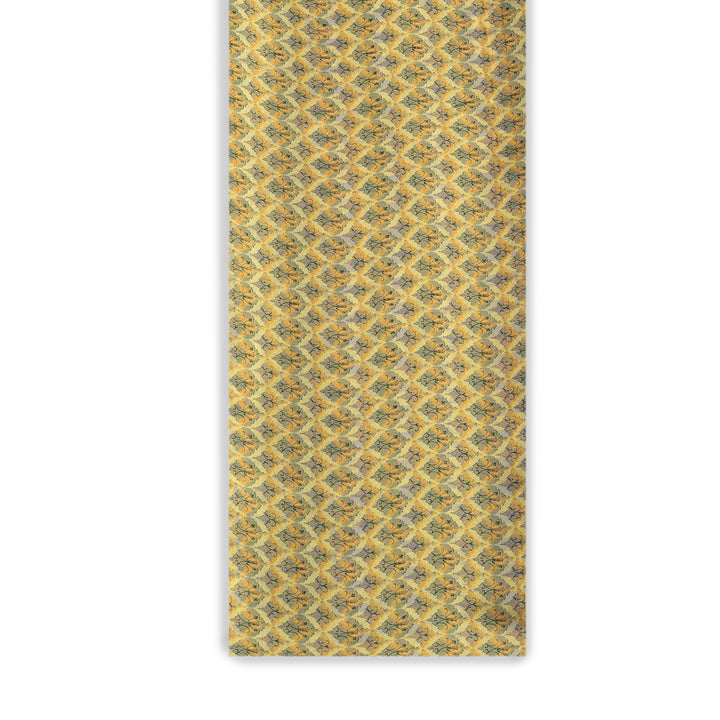 Ethnic Motif Digital Printed Cupro Silk