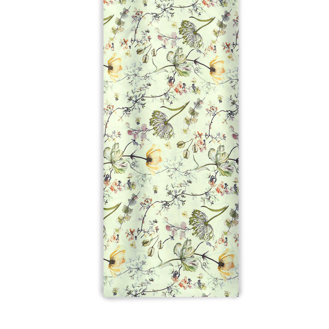 Whispering Meadow Digital Printed Cupro Silk