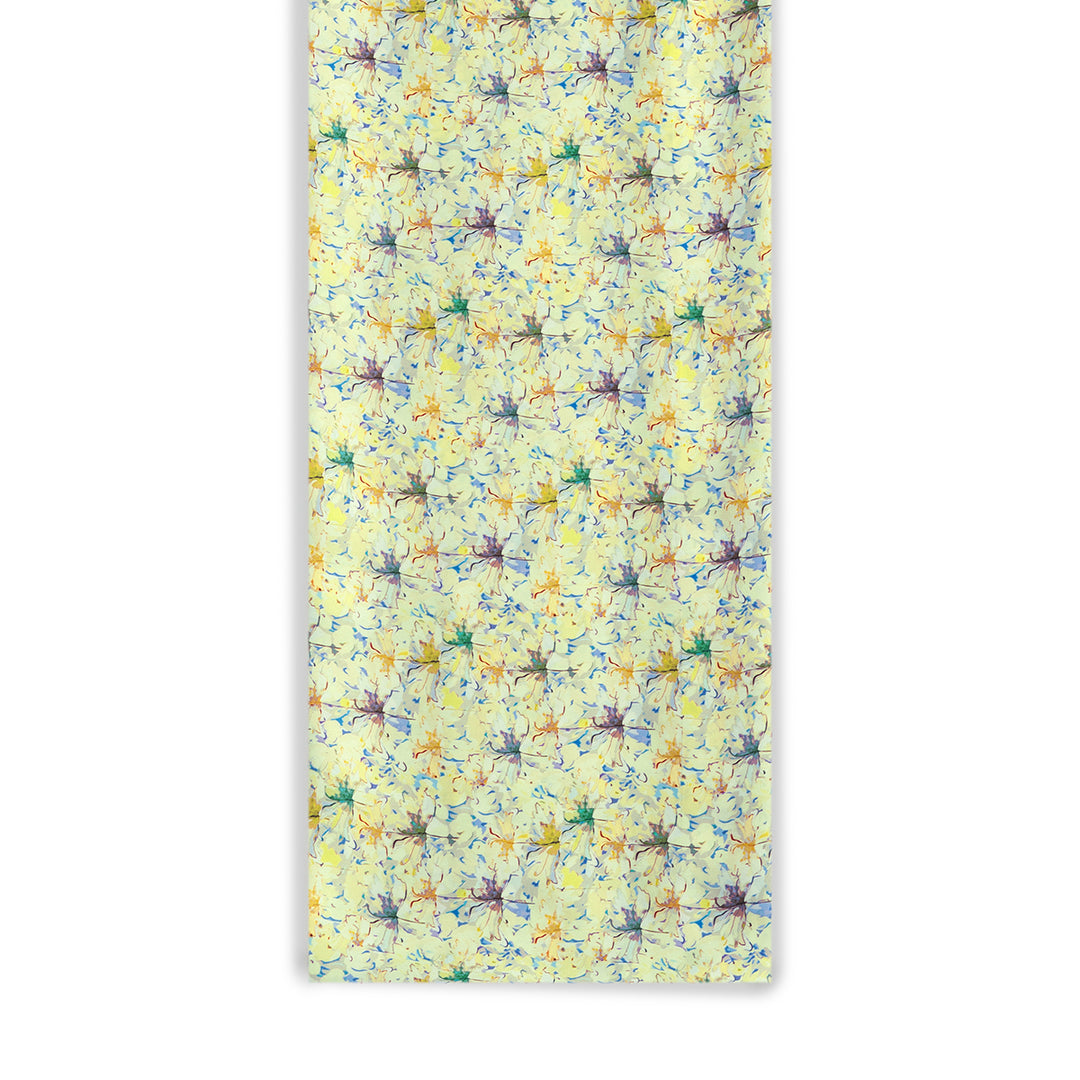Prismatic Bloom Digital Printed Cupro Silk