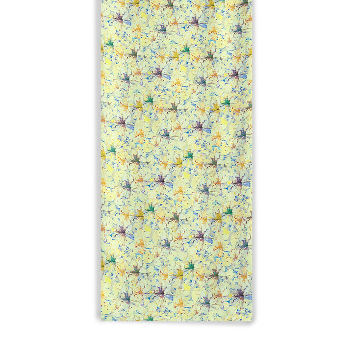 Prismatic Bloom Digital Printed Cupro Silk