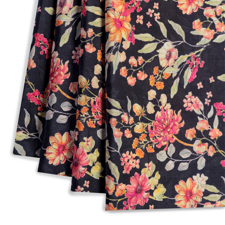 Flowing Tapestry Digital Printed Crepe