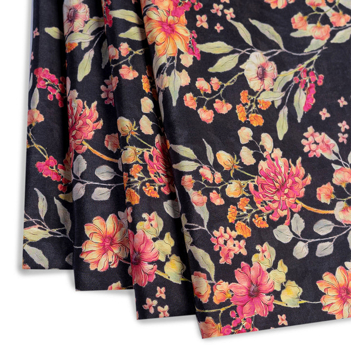 Flowing Tapestry Digital Printed Crepe