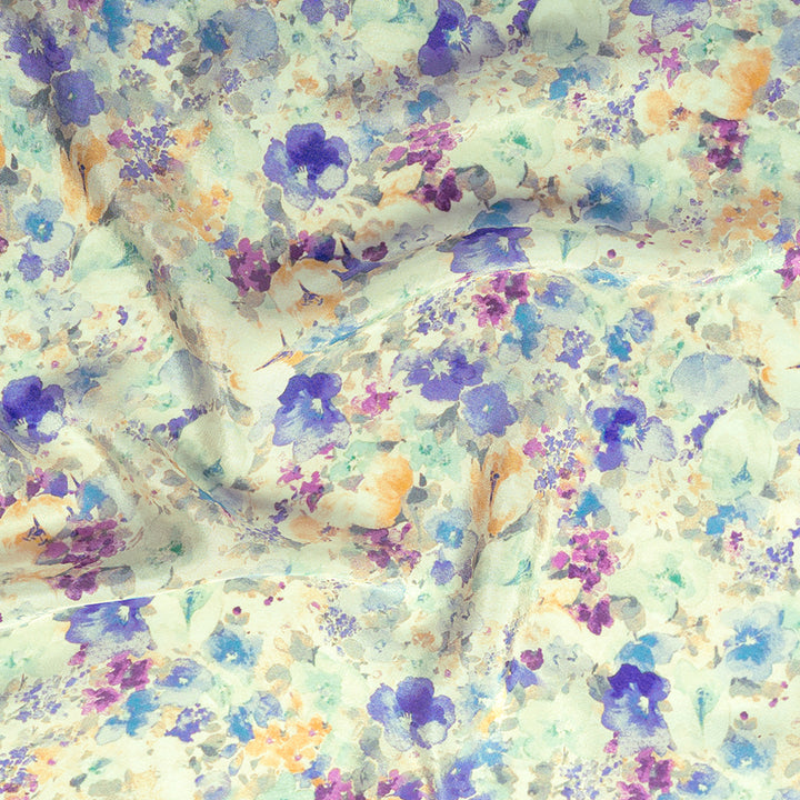 Summer Fantasy Digital Printed Crepe