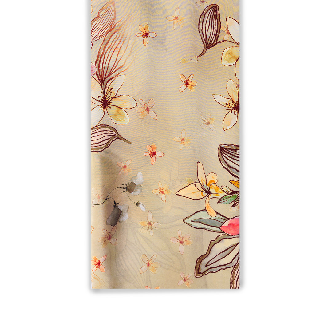 Meadow Mist Digital Printed Crepe