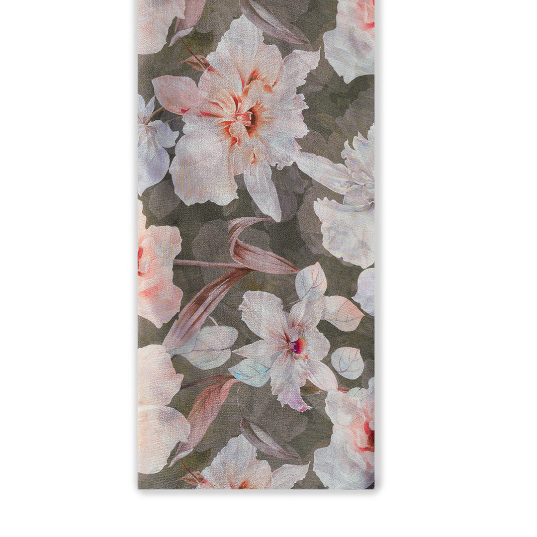 Soft Petal Digital Printed Chinnon Fabric
