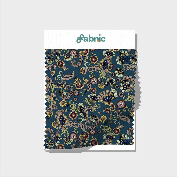 Cupro Bloom Digital Elegance