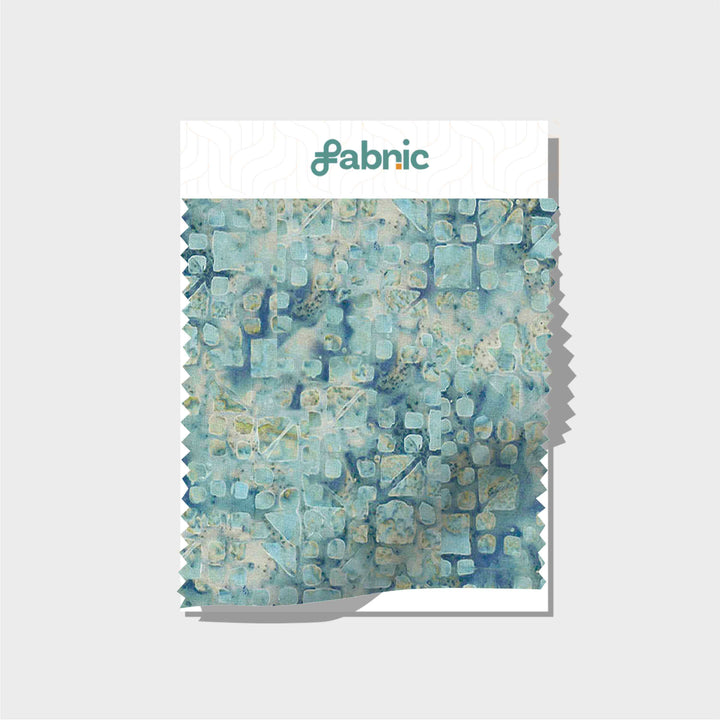 Cosmic Bloom Digital Printed Cupro Silk