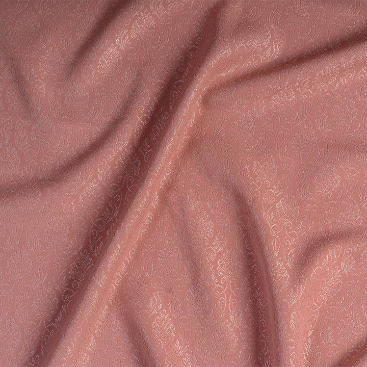 PetalBlush Jacquard Contemporary Pink Elegance