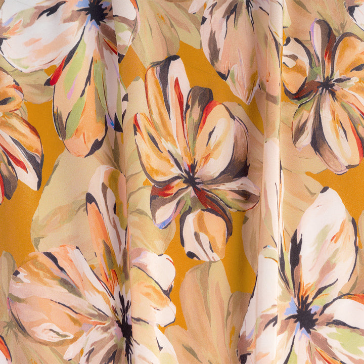 Wildflower Tapestry Digital Printed Crepe