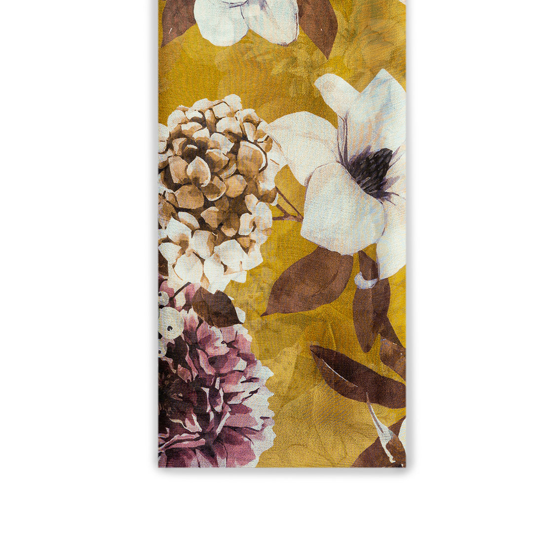 Gossamer Bloom Digital Printed Chinnon Fabric