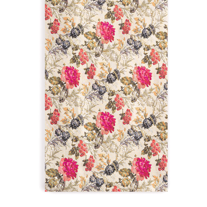 Ditsy Floral Fantasy Digital Print Pure Cotton Cambric Fabric