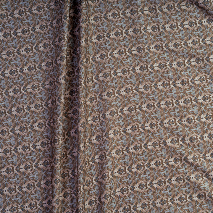 Damask Pattern Digital Print Pure Cotton Cambric Fabric