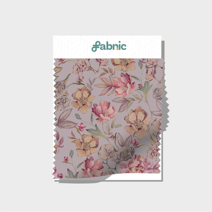 Floral Digital Printed Soft Organza Silk